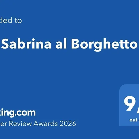 Da Sabrina Al Borghetto Apartamento *